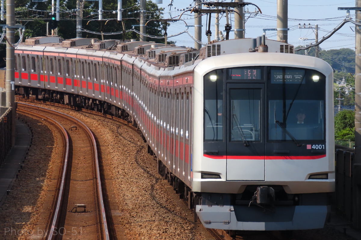 東急電鉄 元住吉検車区 5050系 4101F