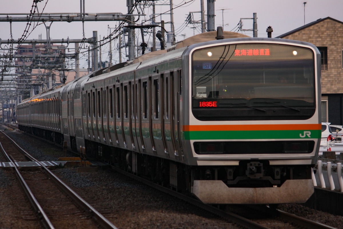 JR東日本 小山車両センター E231系 U531