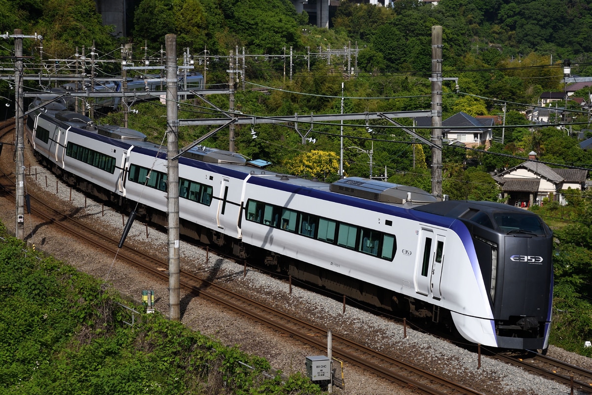 JR東日本 松本車両センター E353系 モトS110編成