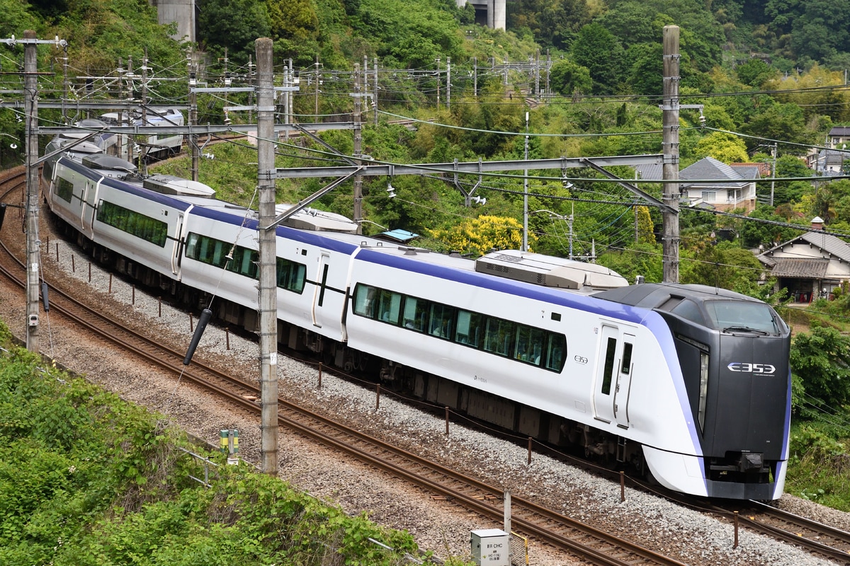 JR東日本 松本車両センター E353系 モトS106編成