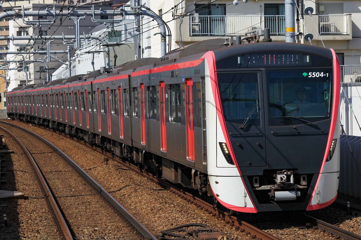 東京都交通局 馬込検車場 5500形 5504F