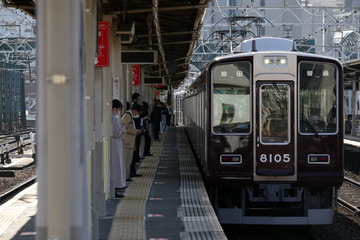 阪急電鉄 平井車庫 8000系 8005F