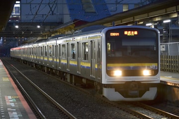 JR東日本 幕張車両センター 209系 マリC424編成