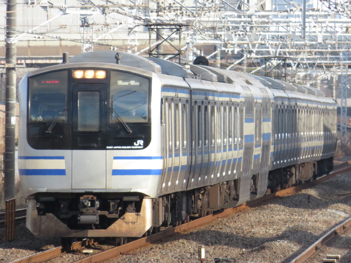 JR東日本 鎌倉車両センター本所 E217系 クラY-35編成