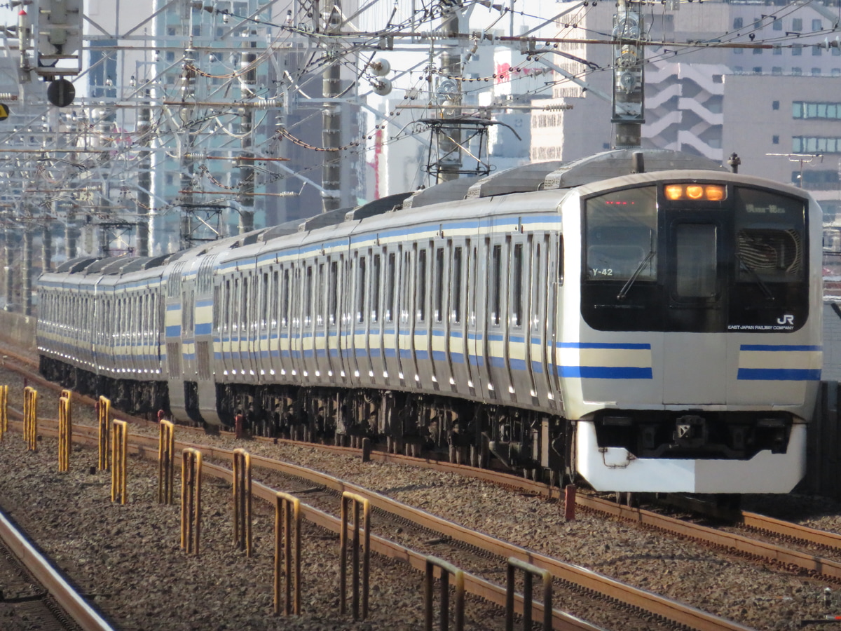 JR東日本 鎌倉車両センター本所 E217系 クラY-42編成