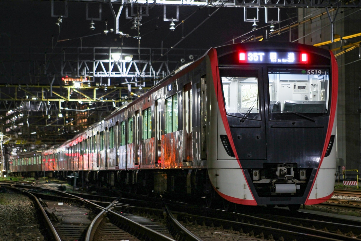 東京都交通局 馬込検車場 5500形 5519F