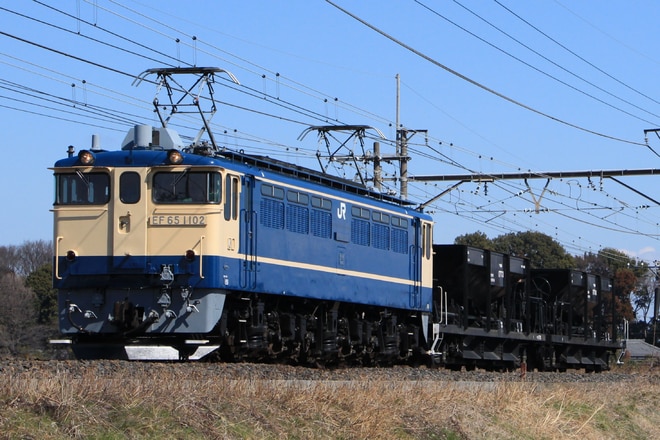 尾久車両センターEF651102を東大宮～蓮田間で撮影した写真