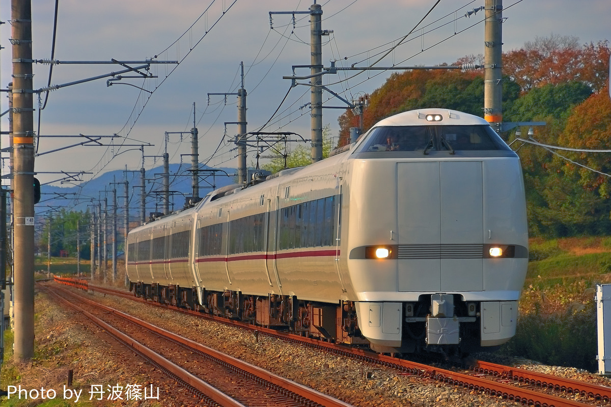 JR西日本 福知山電車区本区 289系 FH306編成