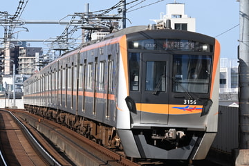 京成電鉄 宗吾車両基地 3100形 3156