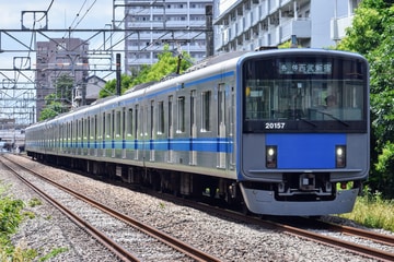 西武鉄道 南入曽車両基地 20000系 20157F