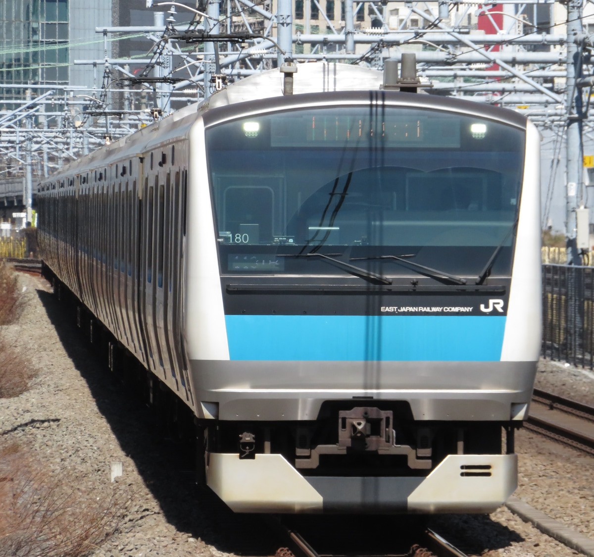 JR東日本 さいたま車両センター E233系 サイ180編成