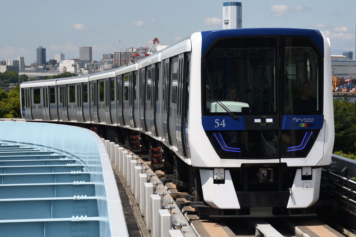 ゆりかもめ ゆりかもめ車両基地 7500系 7541F