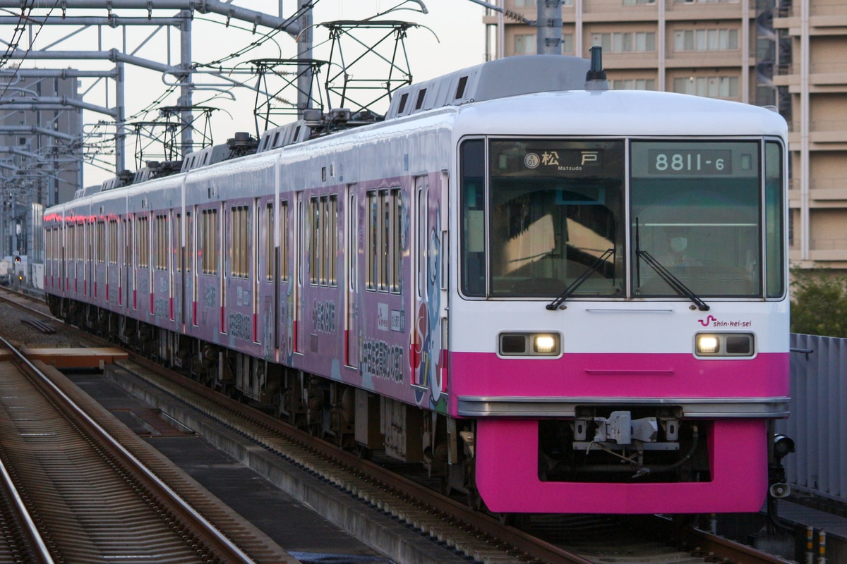 JR東日本 くぬぎ山車両基地 8800形 8811編成