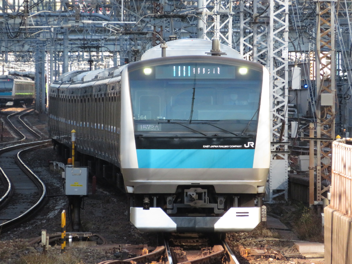JR東日本 さいたま車両センター E233系 サイ164編成