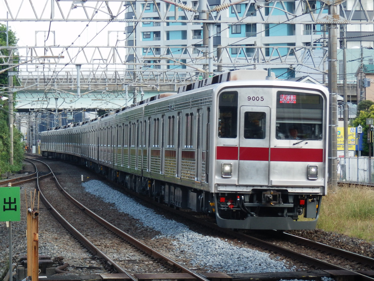 東武鉄道 森林公園検修区 9000系 9105f