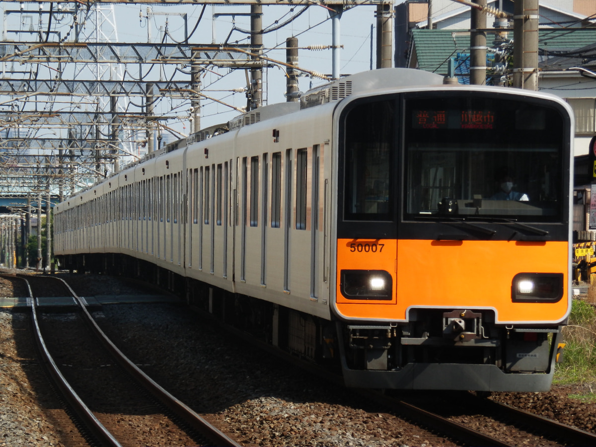 東武鉄道 森林公園検修区 50000系 51007f