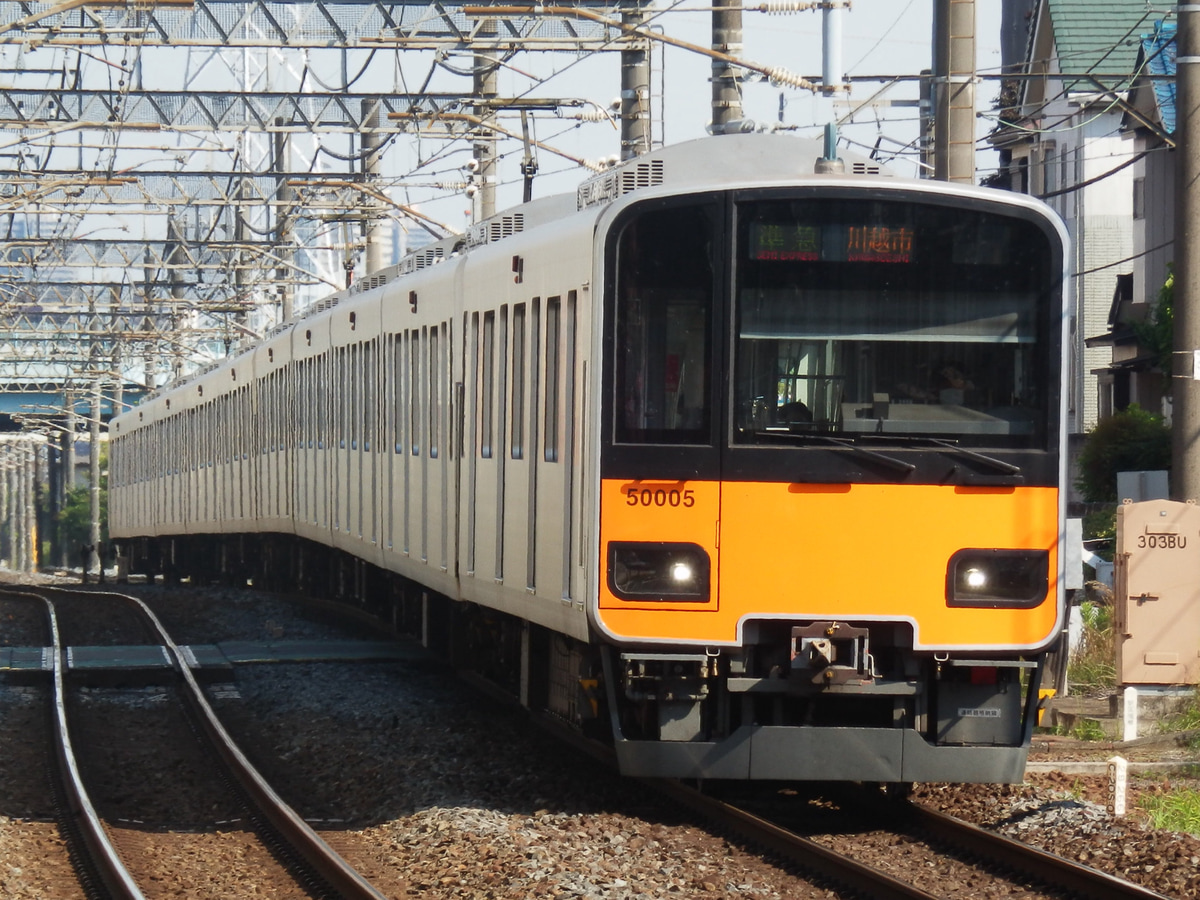 東武鉄道 森林公園検修区 50000型 51005f