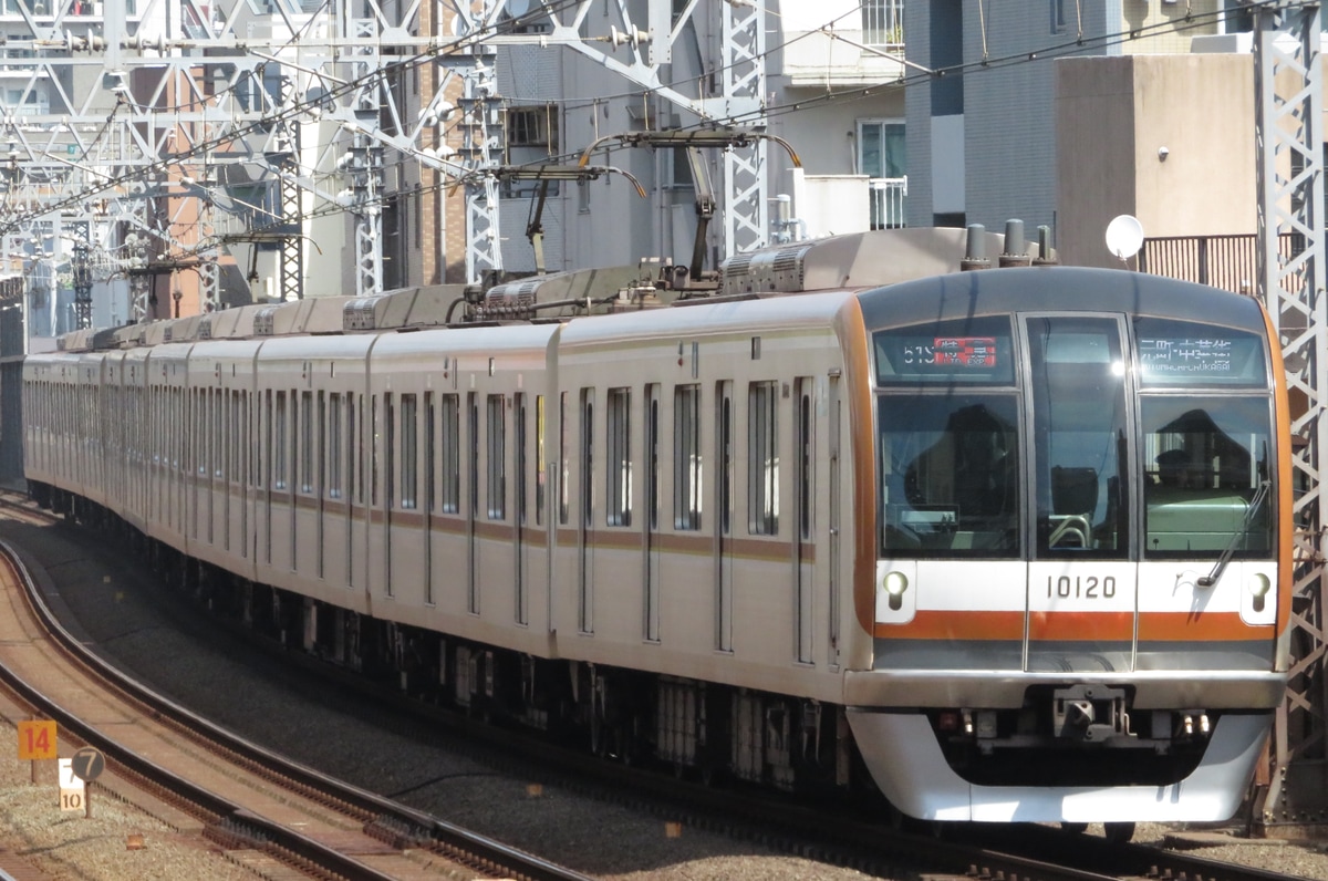 東京メトロ 和光検車区 10000系 10120F