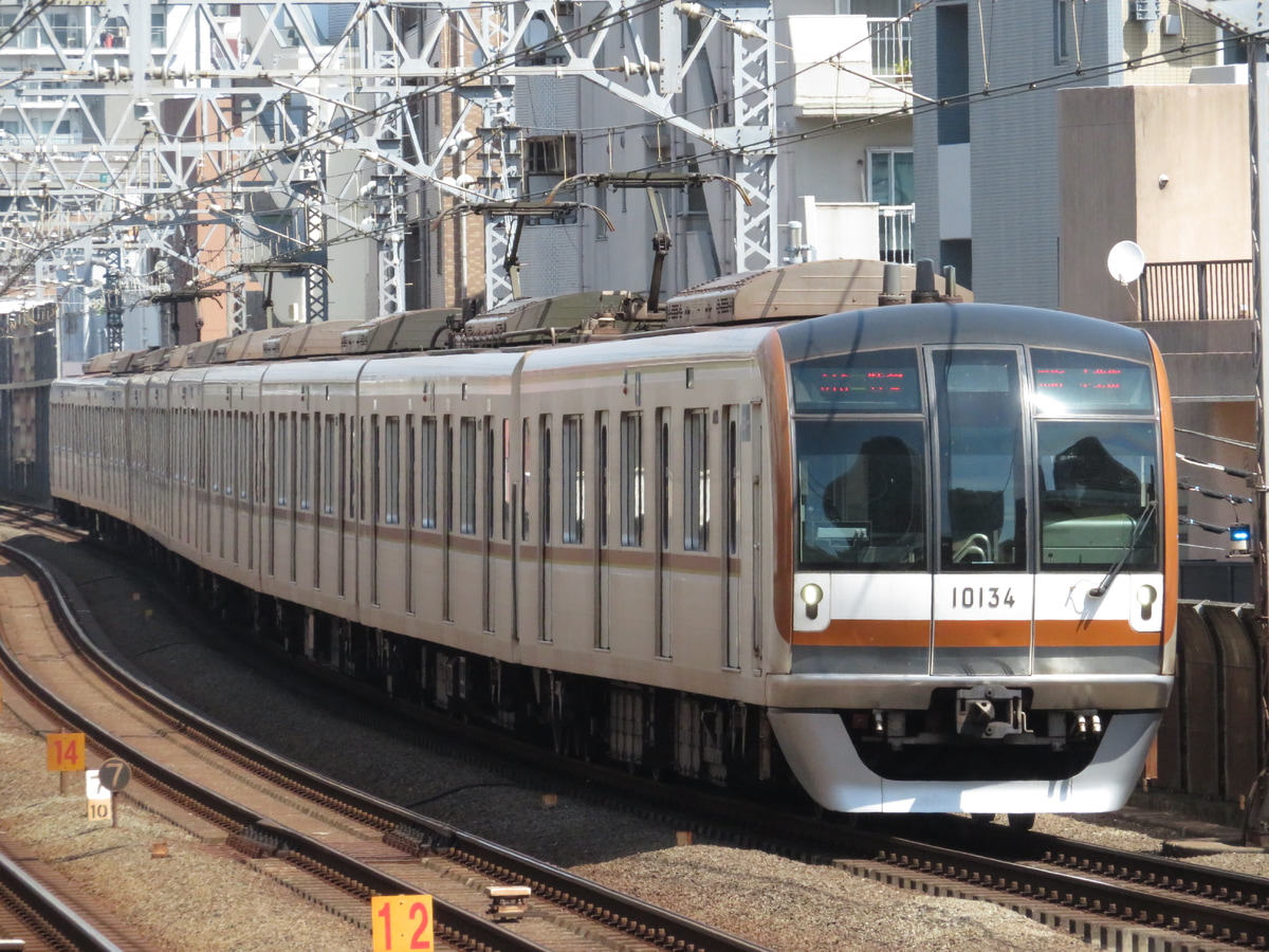 東京メトロ 和光検車区 10000系 10134F