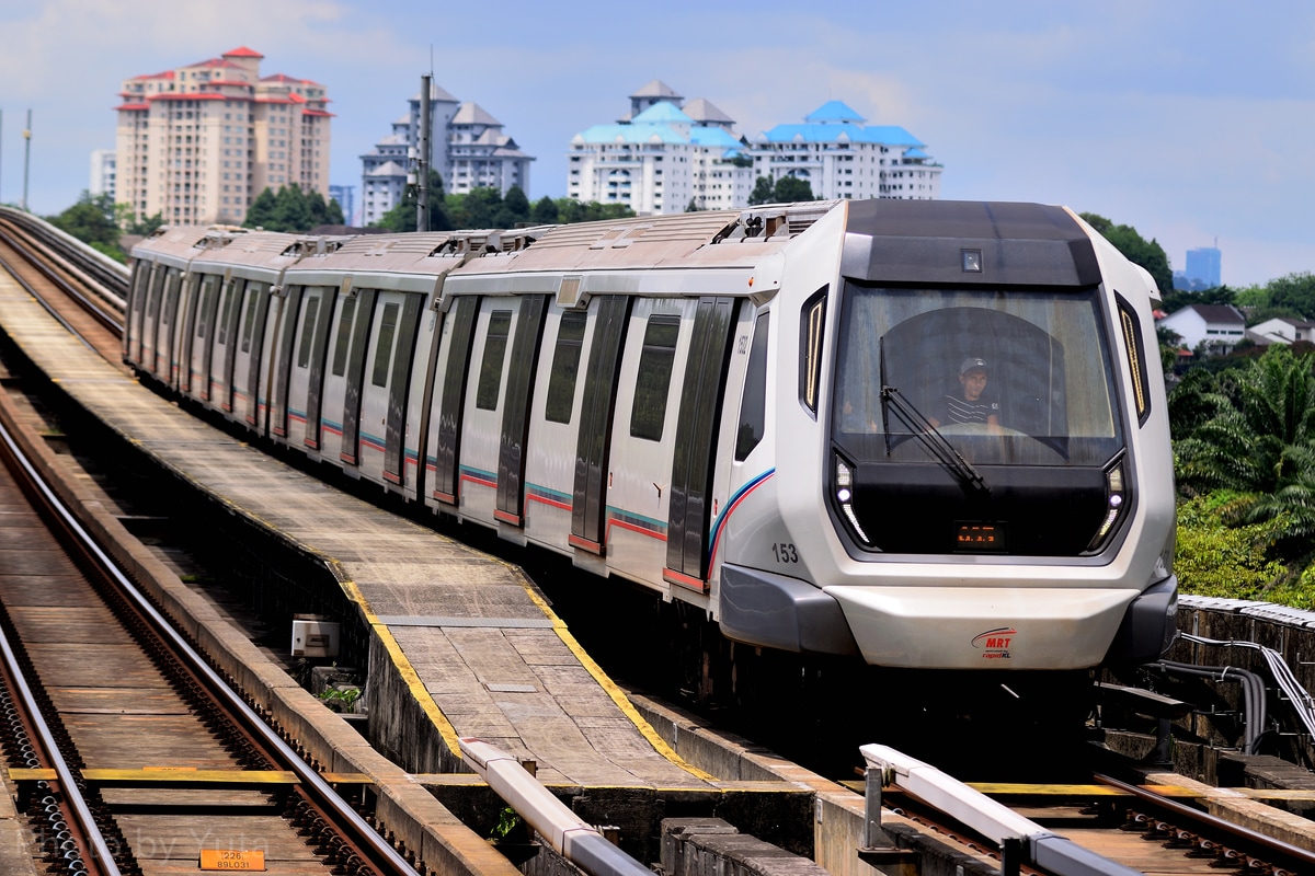 Mass Rapid Transit Corporation (Malaysia)  Siemens Inspiro EMU stock 