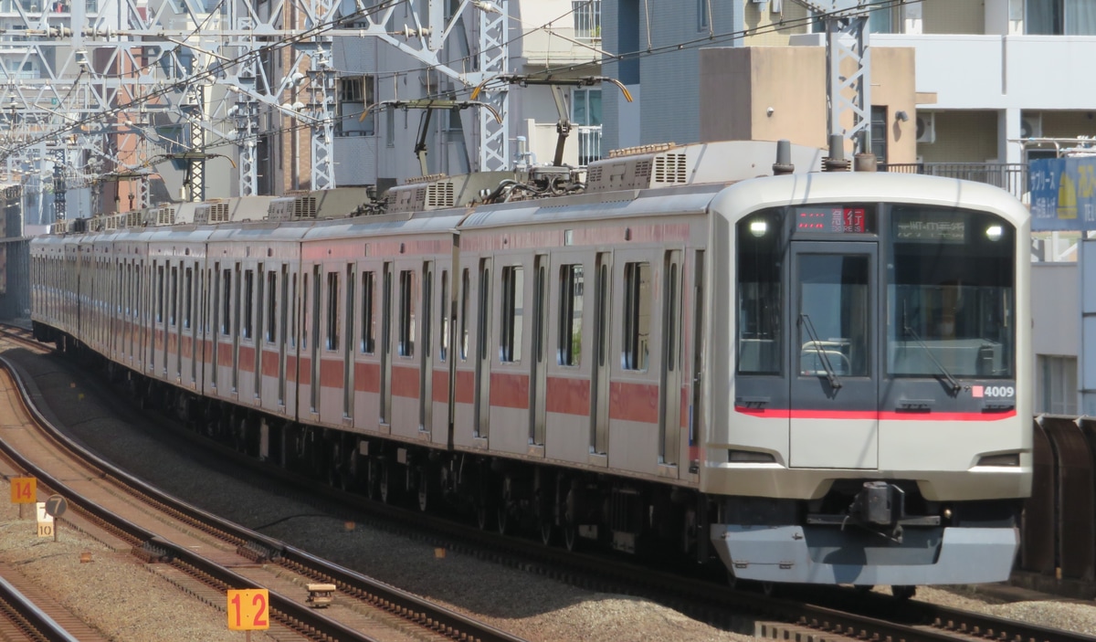 東急電鉄 元住吉検車区 5050系 4109F