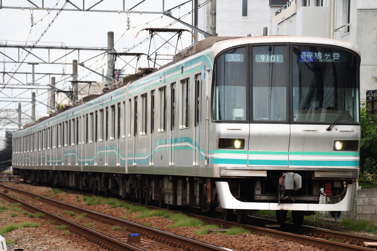 東京メトロ 王子検車区 9000系 9101F