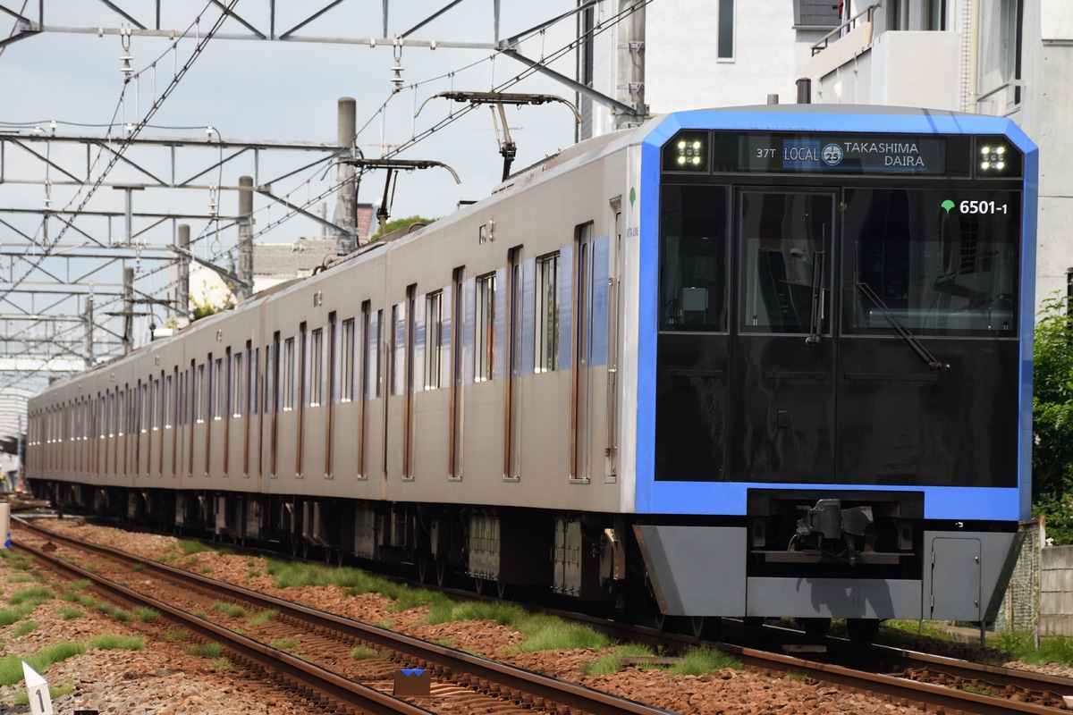 東京都交通局 志村車両検修場 6500形 6501F