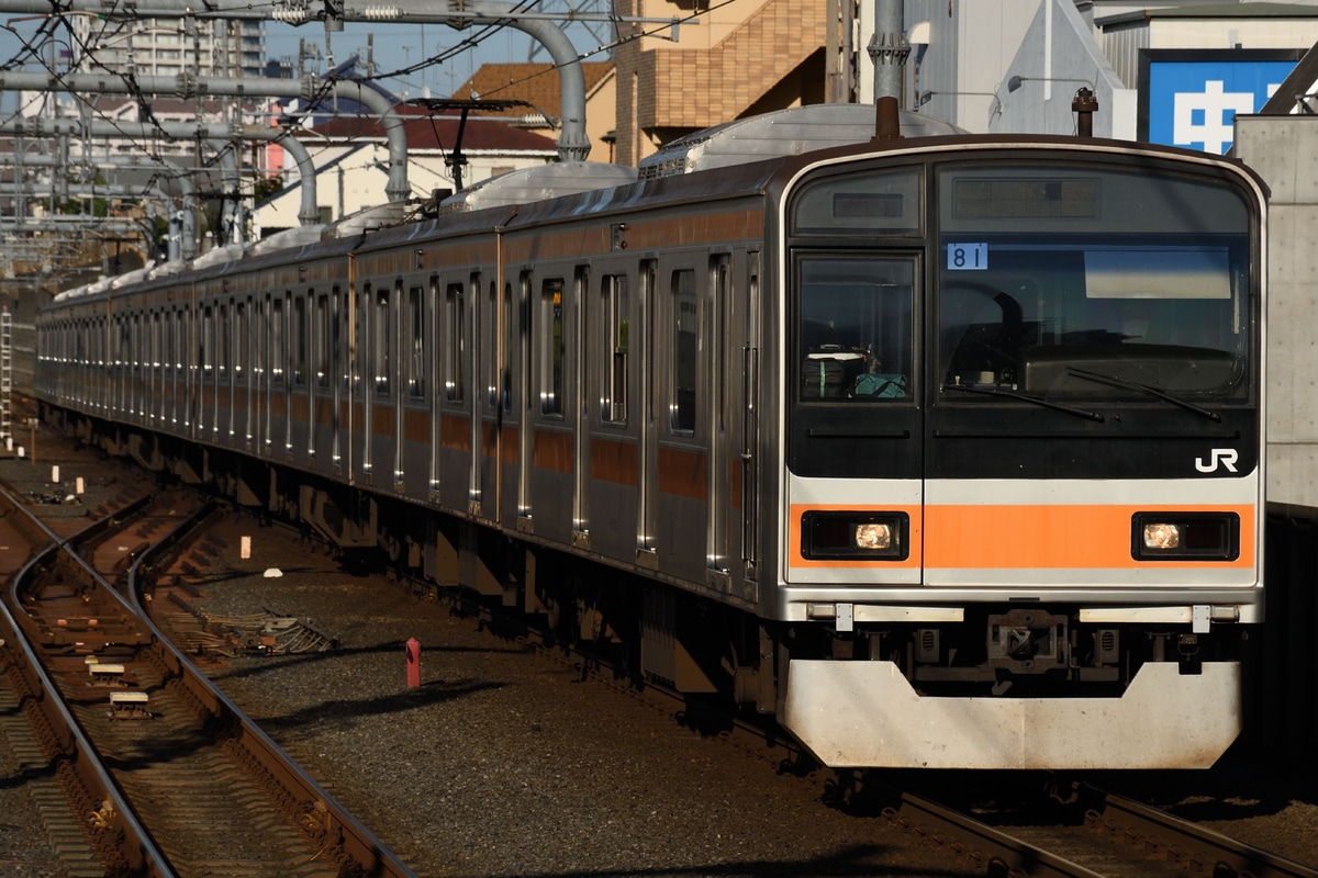 JR東日本 豊田車両センター 209系 トタ81編成