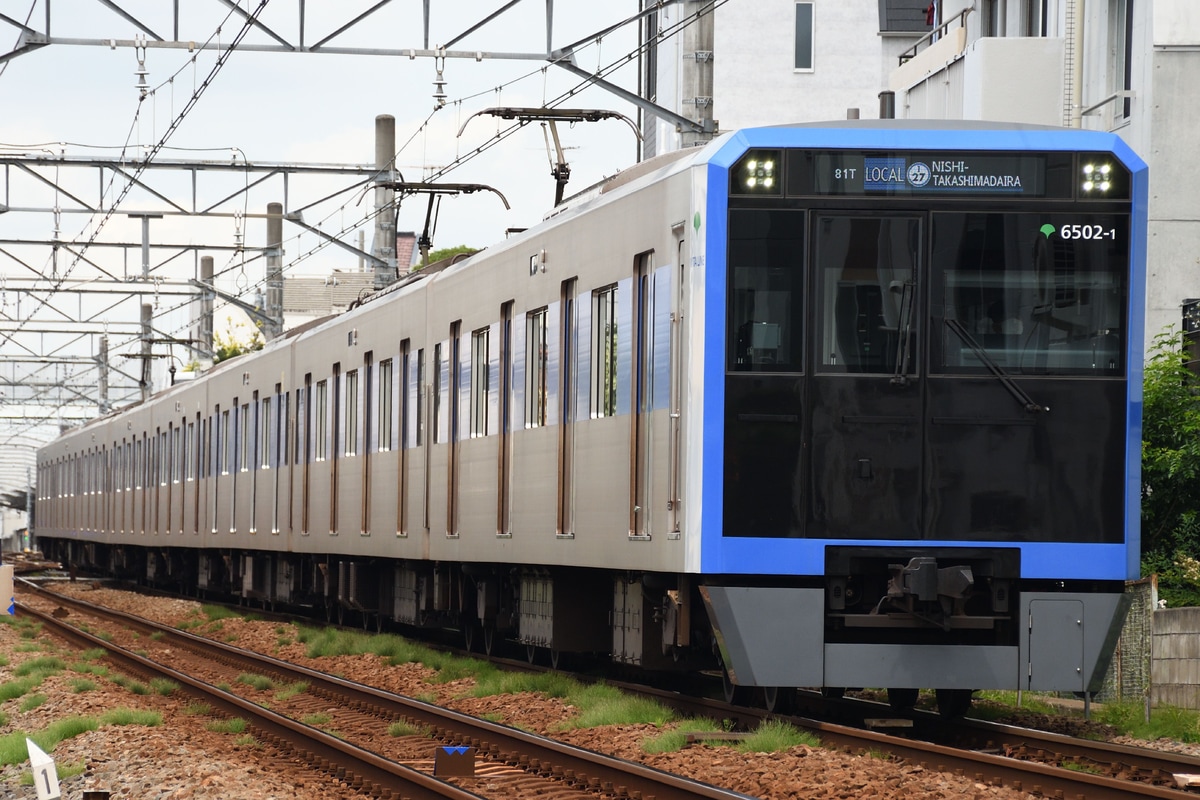 東京都交通局 志村車両検修場 6500形 6502F