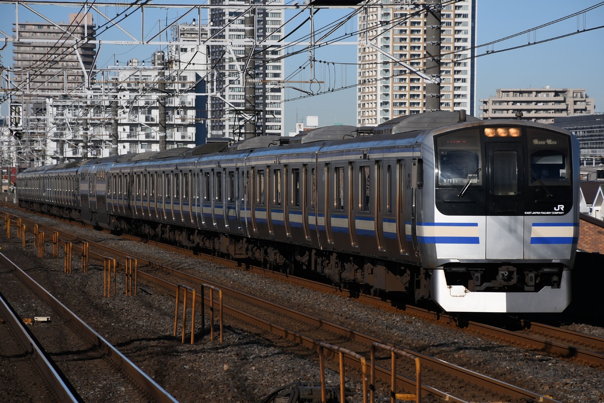 JR東日本 鎌倉車両センター本所 E217系 クラY-11編成