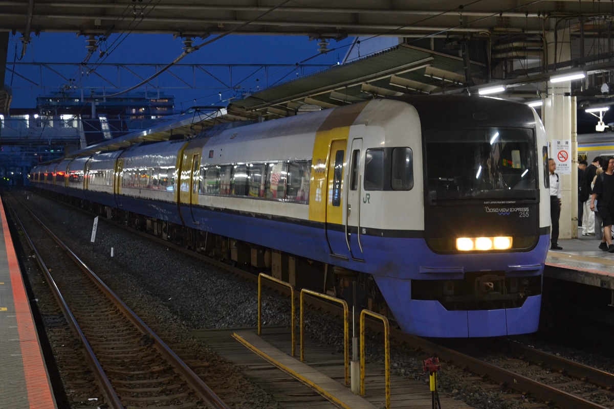 JR東日本 幕張車両センター 255系 マリBe-02編成