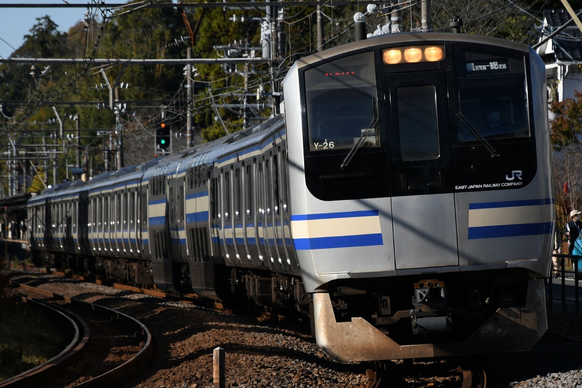 JR東日本 鎌倉車両センター本所 E217系 クラY-26編成