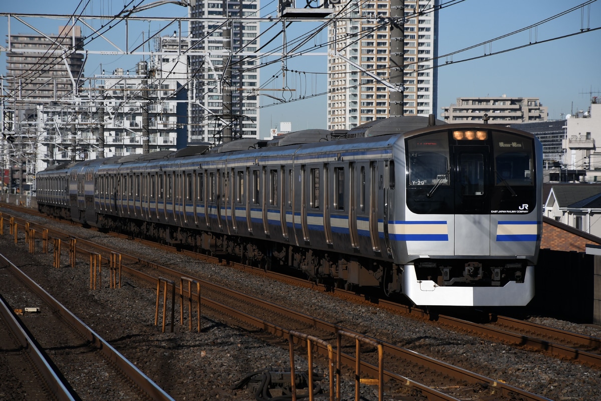 JR東日本 鎌倉車両センター本所 E217系 クラY-29編成