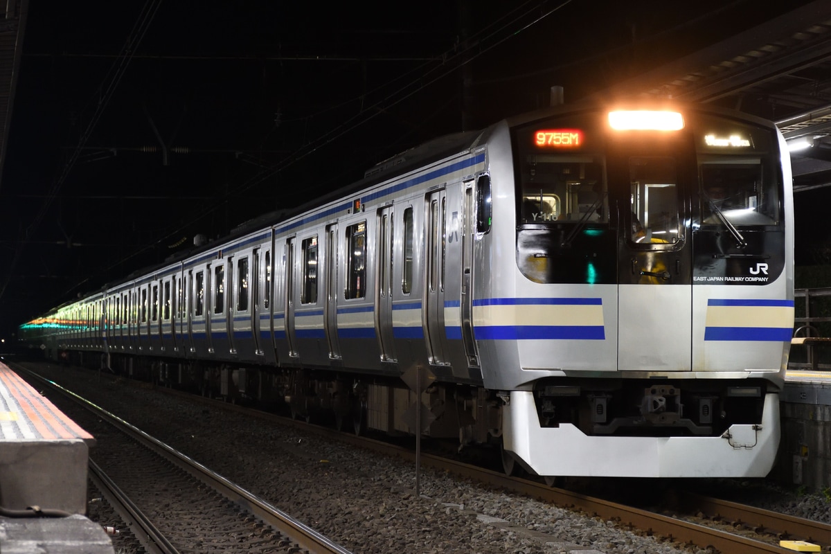 JR東日本 鎌倉車両センター本所 E217系 クラY-116編成