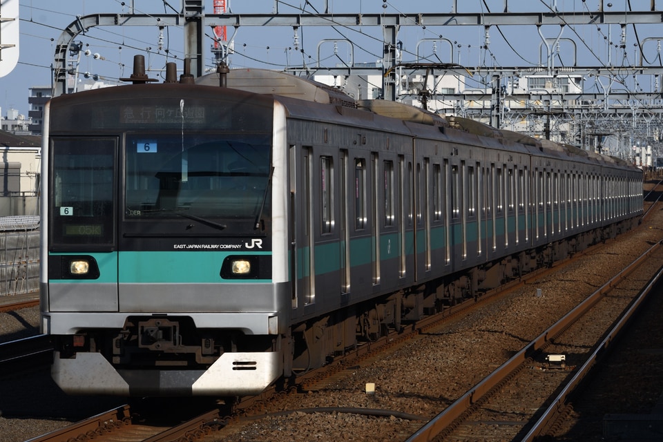 JR東E233系マト6編成の写真