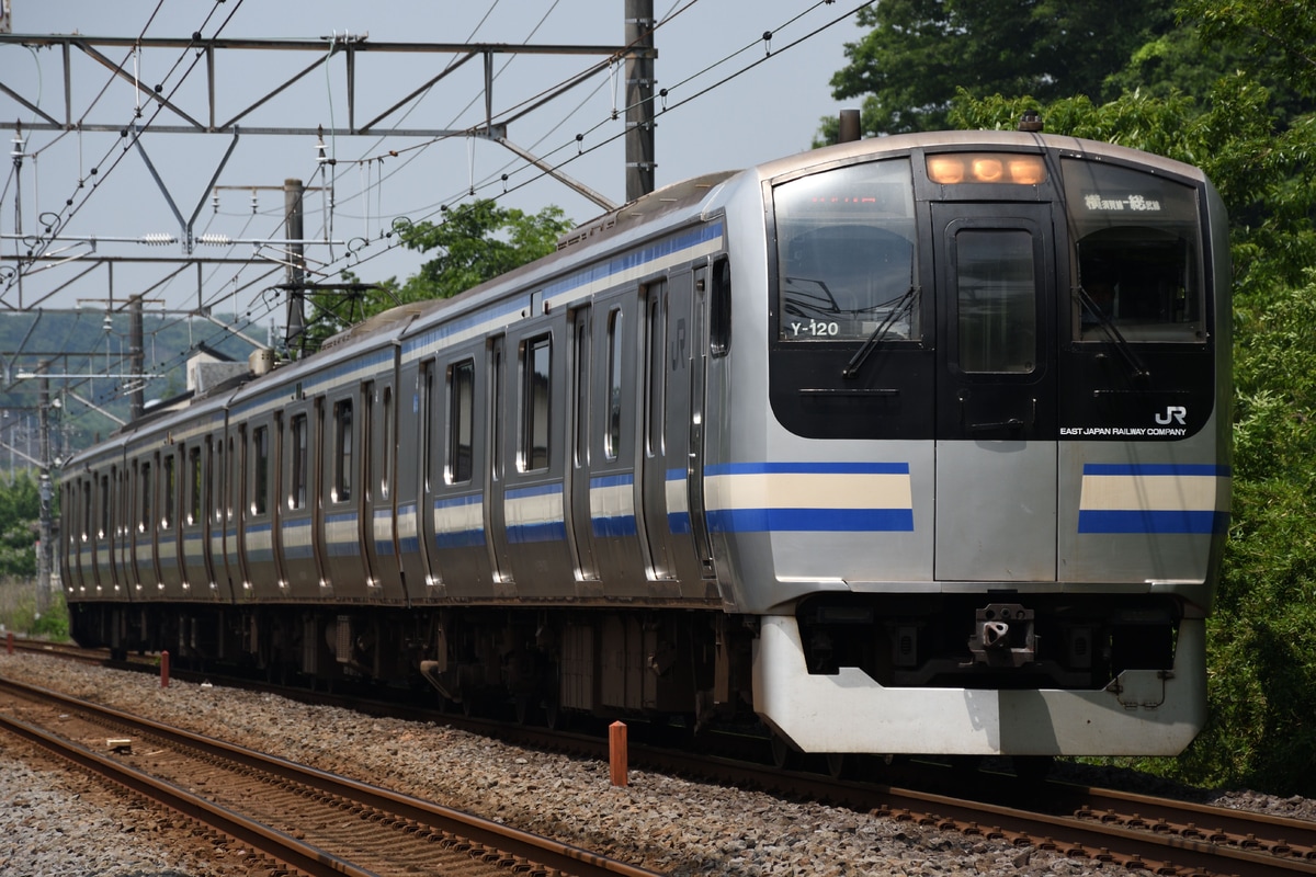 JR東日本 鎌倉車両センター本所 E217系 クラY-120編成