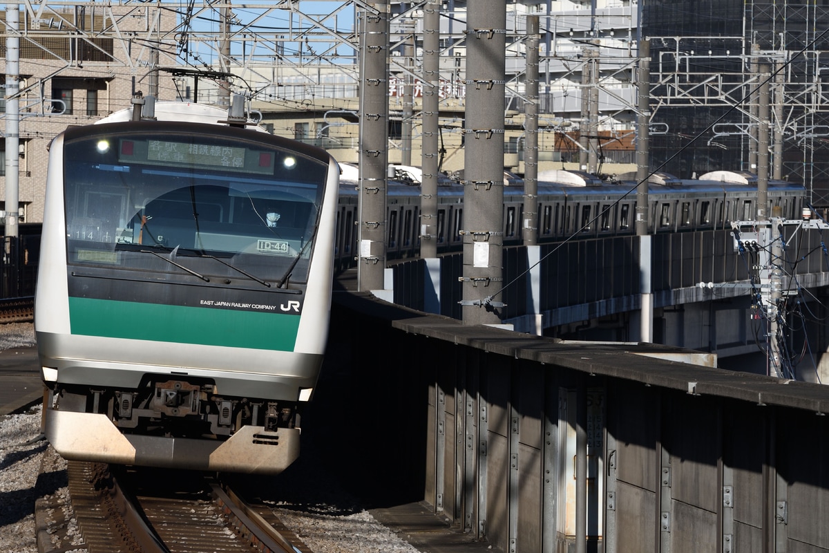 JR東日本 川越車両センター E233系 ハエ114編成