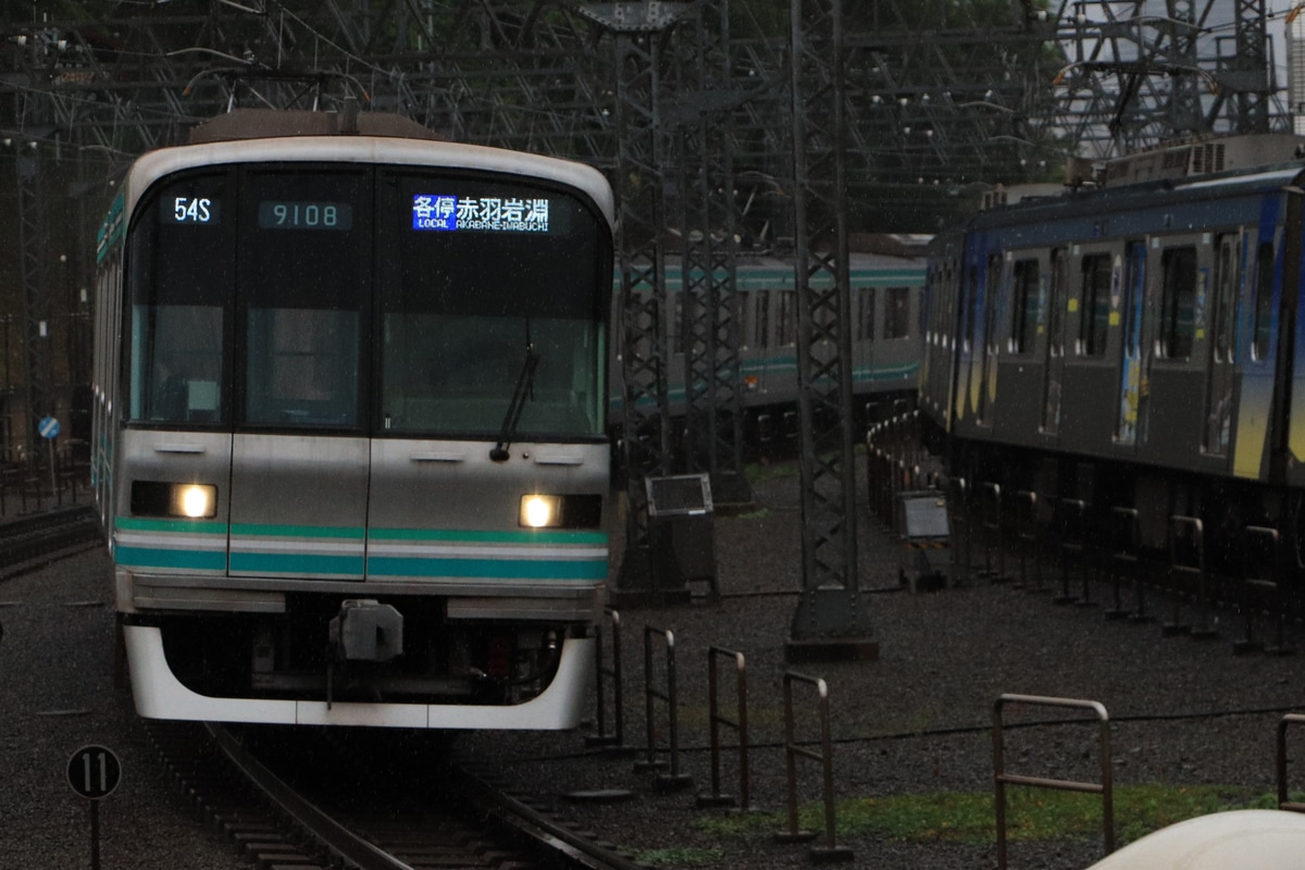 東京メトロ 王子検車区 9000系 9108F