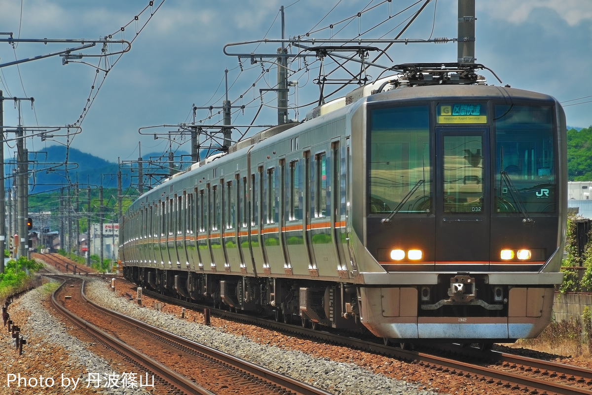 JR西日本 網干総合車両所明石支所 321系 D32編成