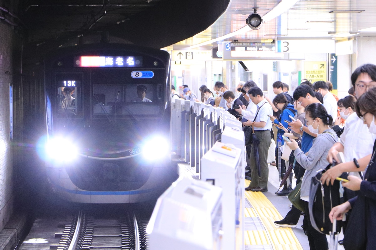 東急電鉄 元住吉検車区 3020系 3121F