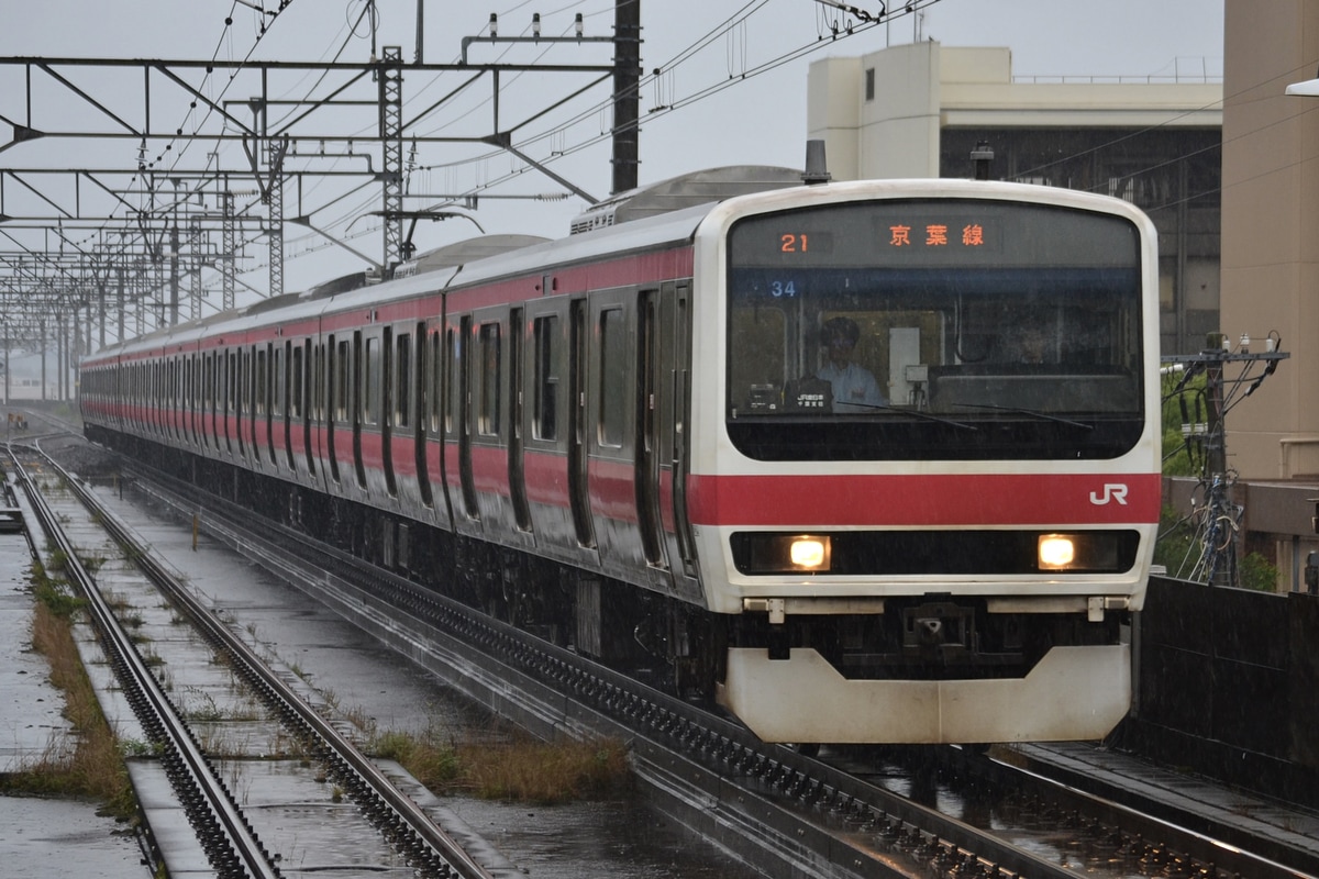 JR東日本 京葉車両センター 209系 ケヨ34編成