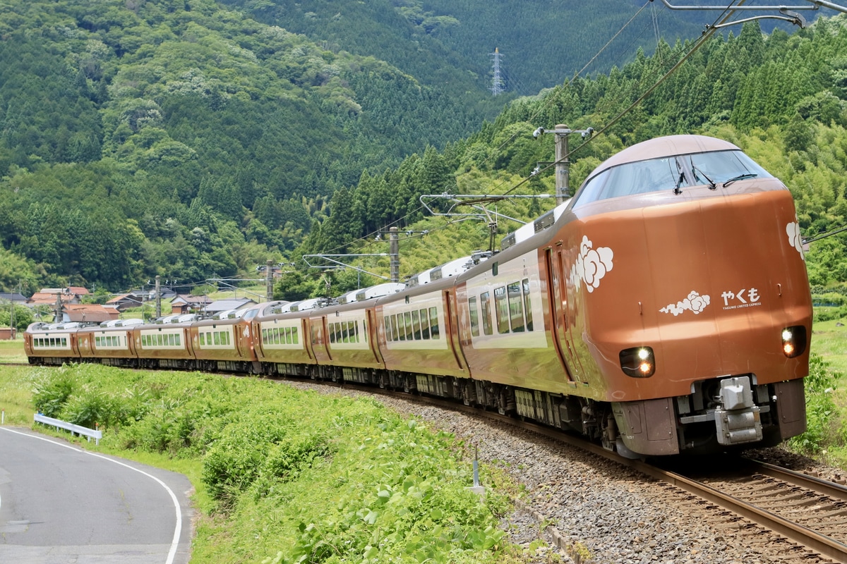 JR西日本 後藤総合車両所出雲支所 273系 Y7編成