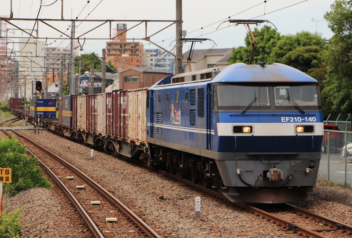 JR貨物 吹田機関区 EF210 140