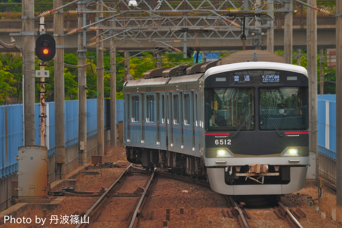 神戸電鉄 鈴蘭台車庫 6500系 6511F