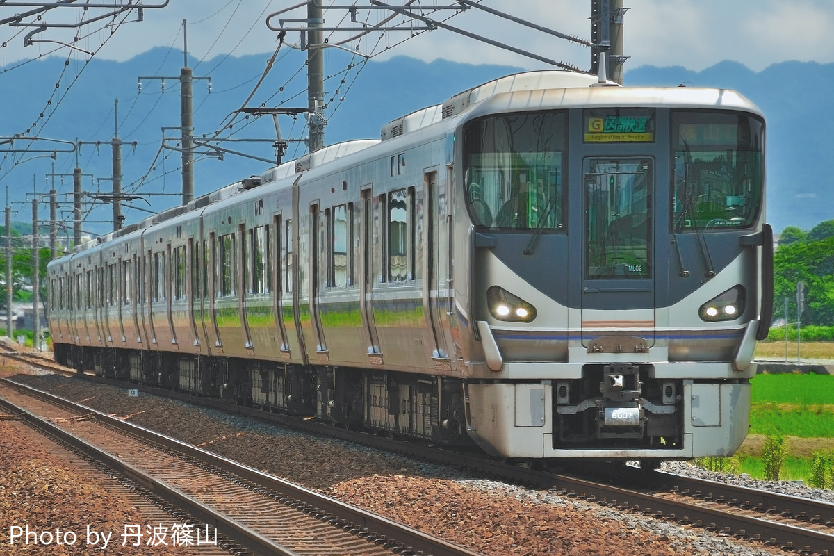 JR西日本 網干総合車両所宮原支所 225系6000番台 MY02編成