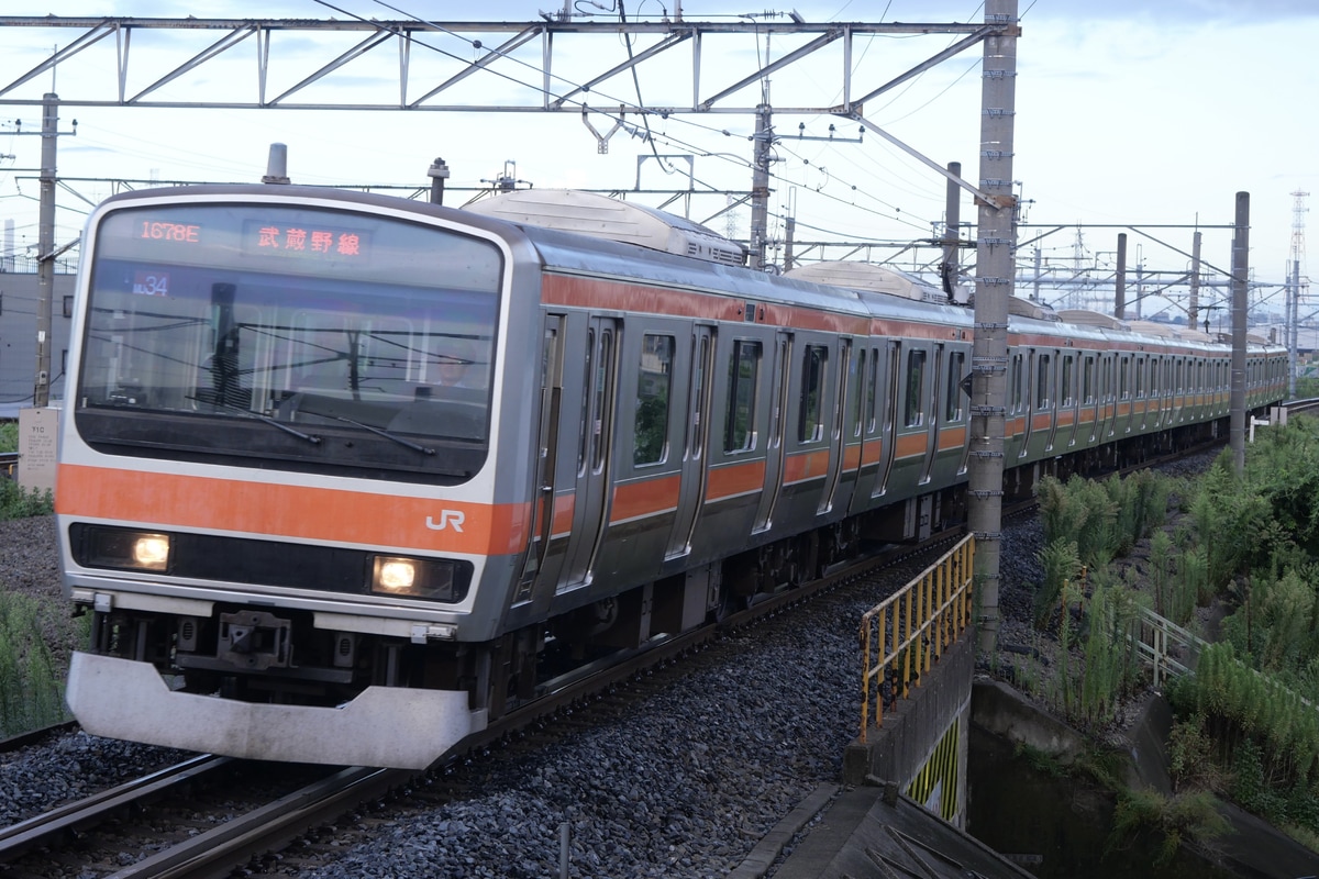 JR東日本 京葉車両センター E231系 ケヨMU34編成