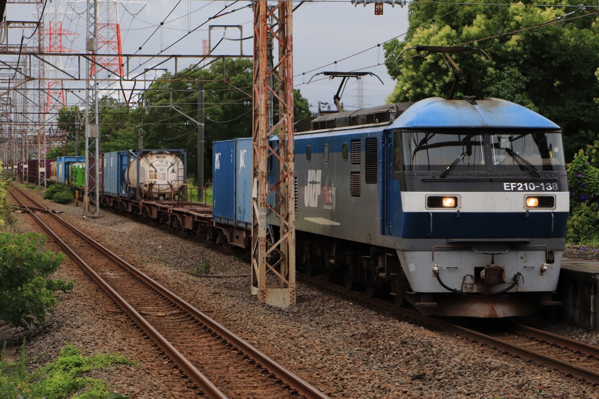 JR貨物 岡山機関区 EF210 138