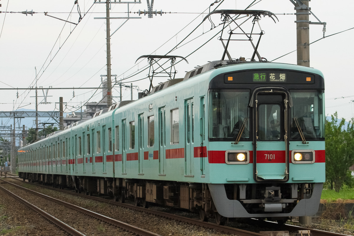 西日本鉄道 筑紫車両基地 7000形 7101F