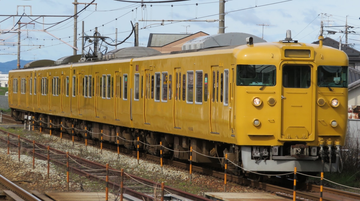 JR西日本 岡山電車区 113系 オカB-16編成