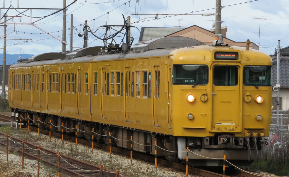 JR西日本 岡山電車区 115系 オカD-12編成